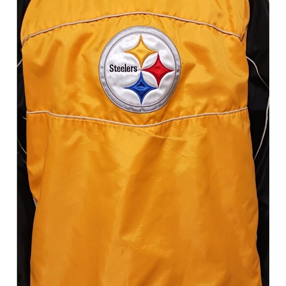 VTG Pittsburgh Steelers NFL Men's Size XL Reversible Jacket Coat GIII G3 Apparel - Picture 4 of 14